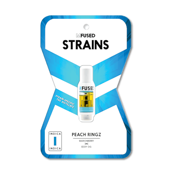 Mfused: 5/10 Distillate, Peach Ringz 1g